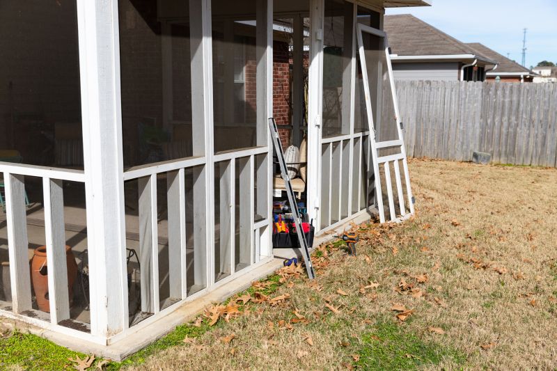 Screened Patio Installation