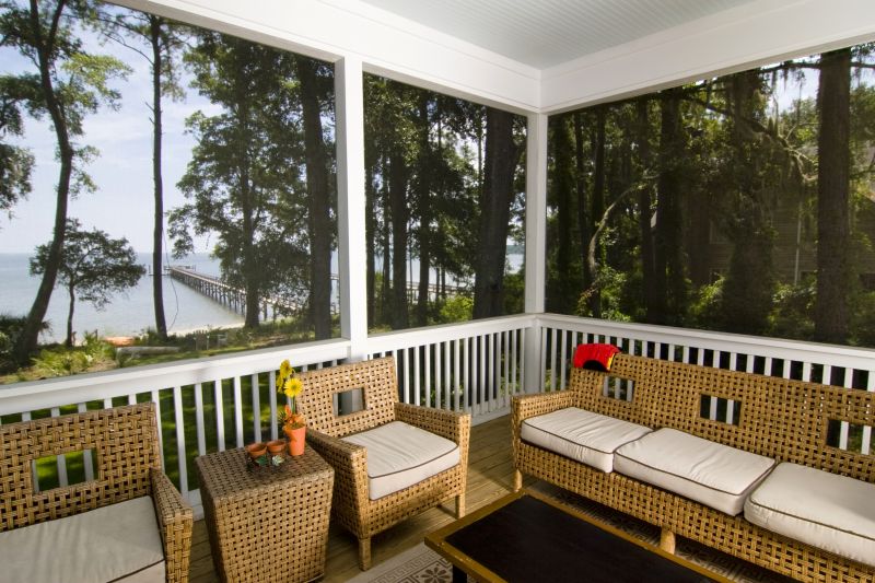 Elegant Screened Porches