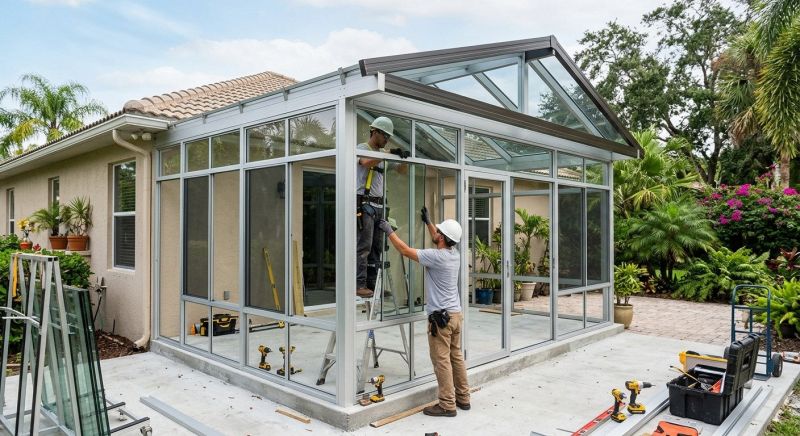 Solarium Installation in Longmont, CO