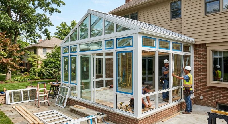Three Season Room Installation in Austin, TX